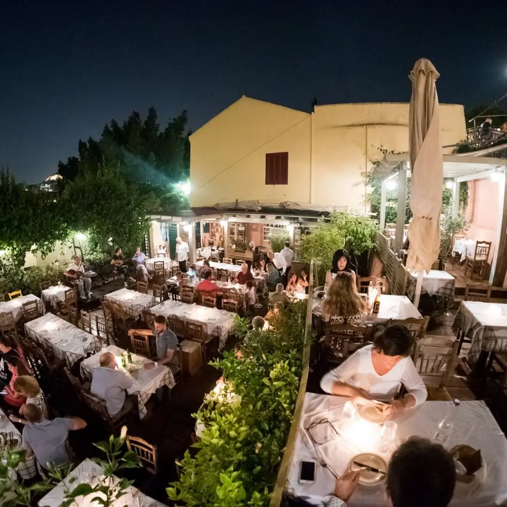 Bouzoukia atmosphere in Athens